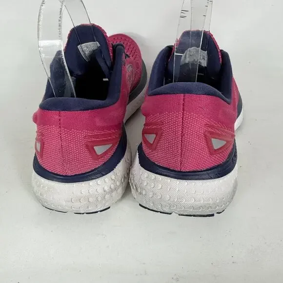 Brooks Glycerin 19 Sneakers Womens 9 Pink Lace Up Low Top Running Athletic Shoes - Picture 7 of 11